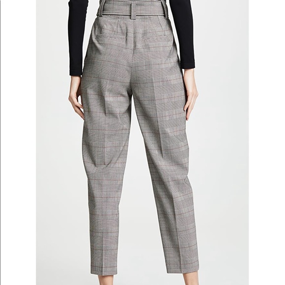 ALC A.L.C. Diego trouser paper bag belted pants - Picture 3 of 7